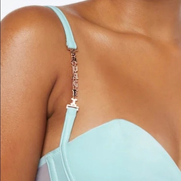 Savage Fenty Light Teal Blue Bra LIKE NEW! - Picture 2 of 5